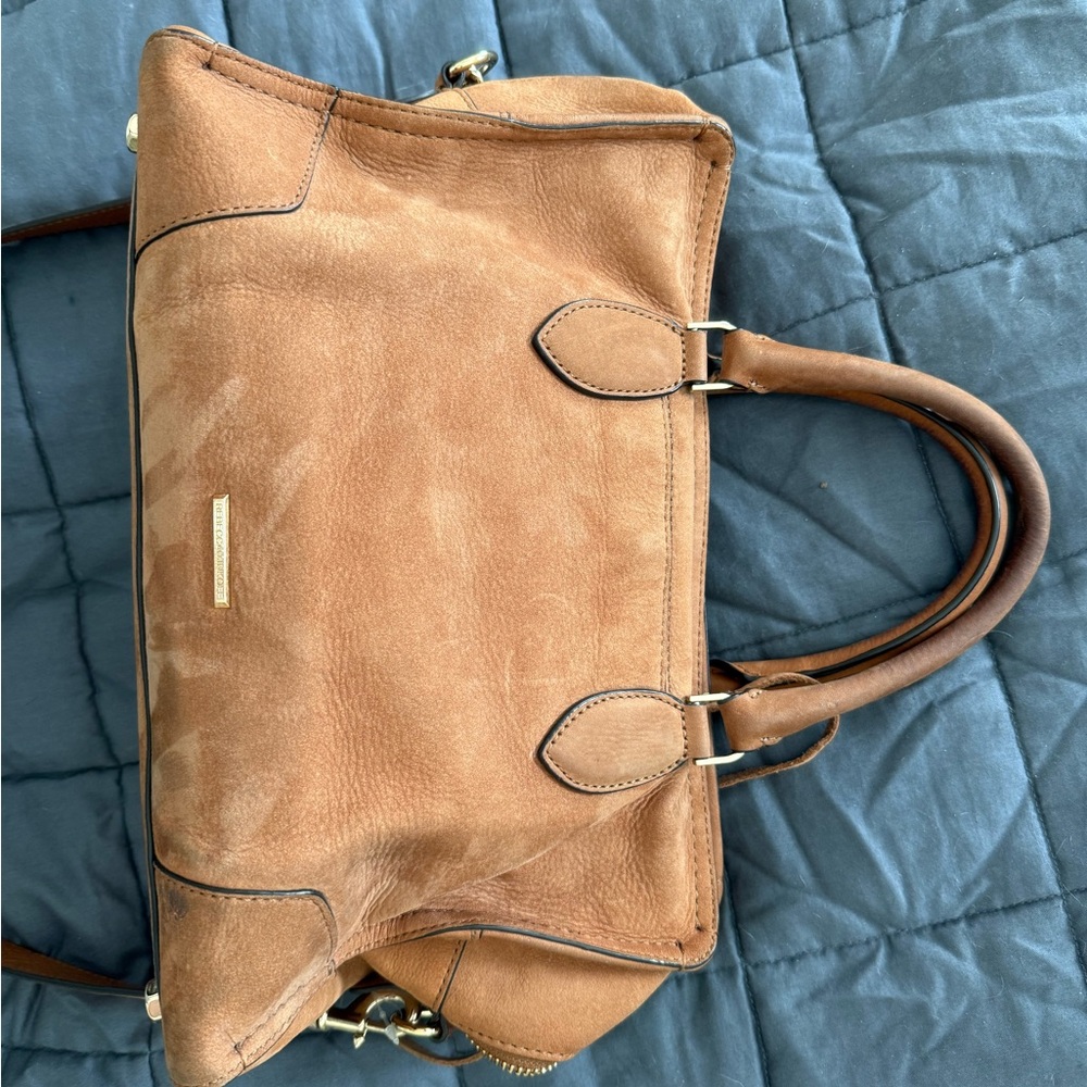 Rebecca Minkoff Elegant Tan Leather Handbag